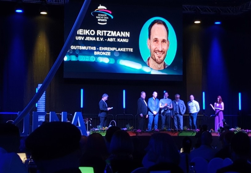 Jenaer Nacht des Sports: Hohe Auszeichnung für Heiko Ritzmann vom USV Jena e.V.